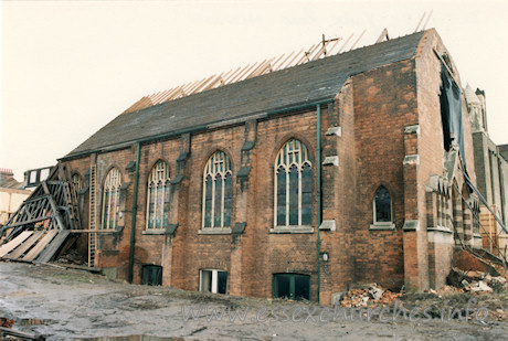 York Road Methodist Church, Southend-on-Sea  Church - Dated December 1987, this photograph has been kindly supplied by John Underwood.