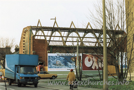 York Road Methodist Church, Southend-on-Sea  Church - Dated December 1987, this photograph has been kindly supplied by John Underwood.