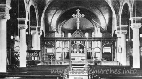 Essex Regiment Chapel, Little Warley Garrison Church - Kingsway Real Photo Series.
