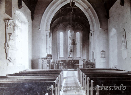 St Augustine of Canterbury, Birdbrook Church - From a photograph in the church.