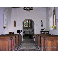 St Mary the Virgin, Strethall Church - The length and width of this saxon nave are, according to the church guide, in "golden ratio" (1.618:1) to each other.