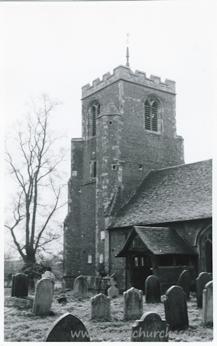 St Mary the Virgin, Latton Church - Dated 1968. One of a series of photos purchased on ebay. Photographer unknown.