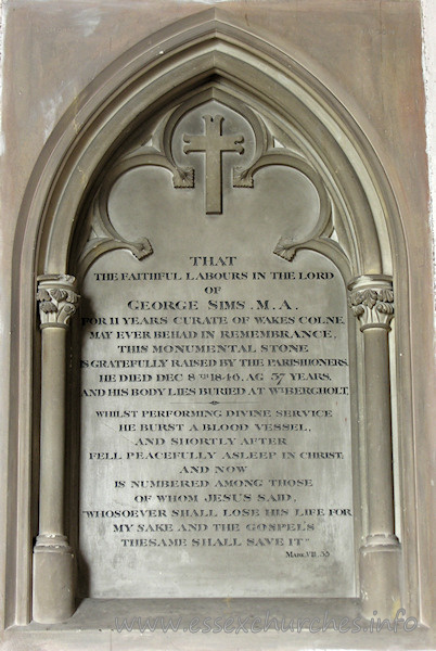All Saints, Wakes Colne Church
