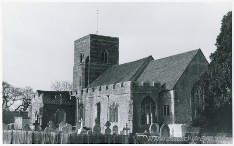 St Andrew, Fingringhoe Church - Dated 1966. One of a series of photos purchased on ebay. Photographer unknown.