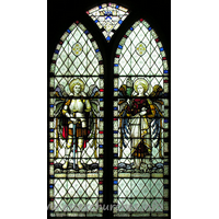 St Michael & All Angels, Copford Church - The W window.