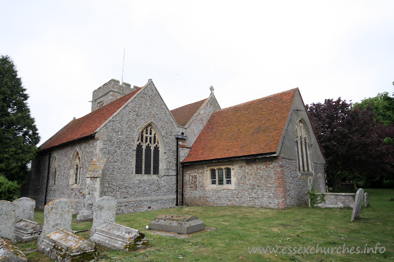 St John the Baptist, Layer De La Haye Church