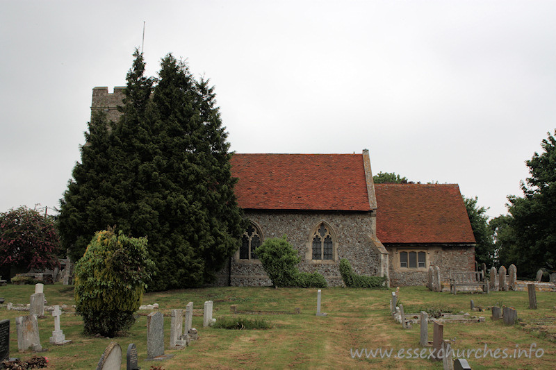 St John the Baptist, Layer De La Haye Church