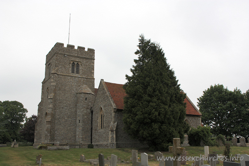St John the Baptist, Layer De La Haye Church