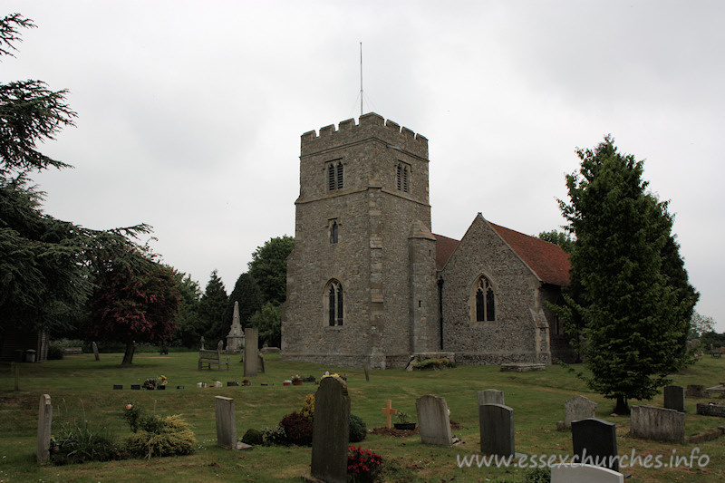 St John the Baptist, Layer De La Haye Church