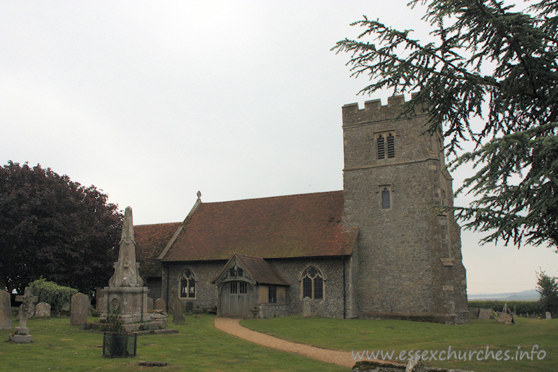 St John the Baptist, Layer De La Haye Church