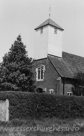 St Mary the Virgin, Layer Breton New Church - Dated 1970. One of a set of photos obtained from Ebay. Photographer and copyright details unknown.