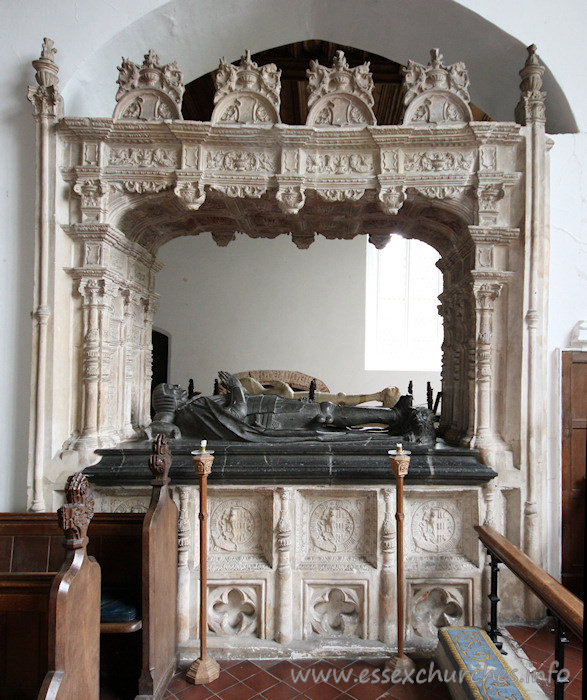 St Mary the Virgin, Layer Marney Church - Monument to Henry, 1st Lord Marney (d.1523):