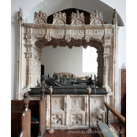 St Mary the Virgin, Layer Marney Church - Monument to Henry, 1st Lord Marney (d.1523):