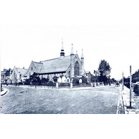 Park Road Methodist, Southend-on-Sea  Church - This postcard scan was kindly supplied by Tony Brown of http://www.miltonconservationsociety.com.