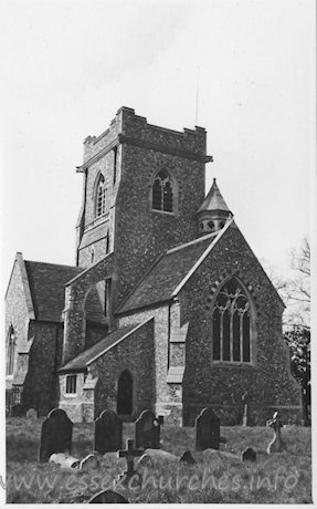 Holy Trinity, Pleshey Church - Dated 1966. One of a set of photos obtained from Ebay. Photographer and copyright details unknown.