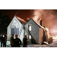 St Mary the Virgin, Sheering Church - Image courtesy of Essex County Fire and Rescue Service - http://www.essex-fire.gov.uk.