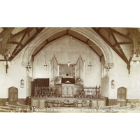 Methodist Free Church (Trinity Methodist Church), Westcliff-on-Sea  Church - Many thanks to Tony Brown for supplying the scan of this rare postcard, which is postmarked 1910.