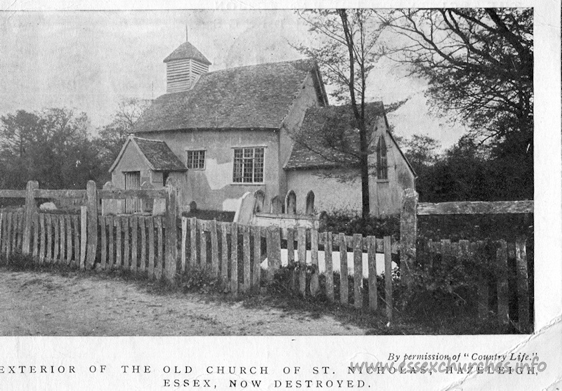 St Nicholas, Hazeleigh Church - This image has been kindly supplied by Andy Barham.