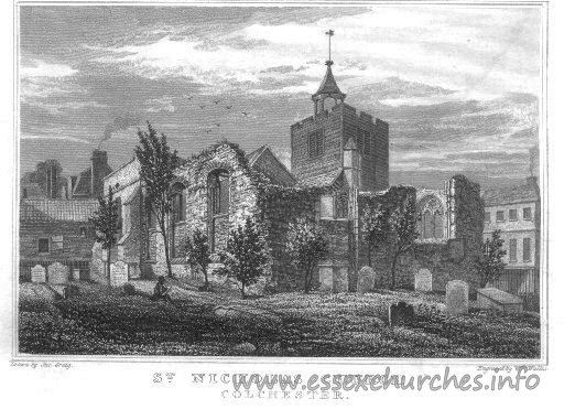 St Nicholas, Colchester Church - This image has been kindly supplied by Andy Barham.