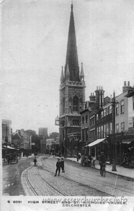 St Nicholas, Colchester Church - This image has been kindly supplied by Andy Barham.